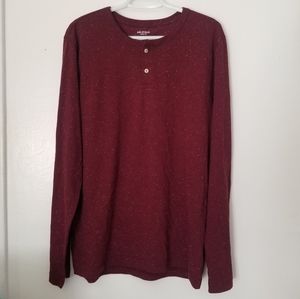 NWT Arizona Jean Company Autumn Burgundy Size L